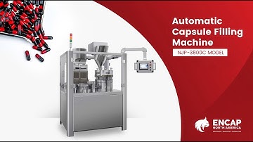 High-Speed Automatic Hard Capsule Filling Machine | 228,000 Capsules Per Hour | NJP-3800