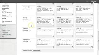 Creating & Editing Rubrics Within Blackboard