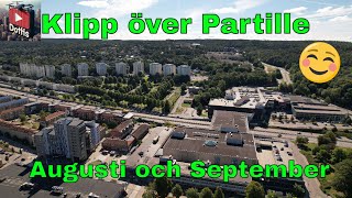 Partille från ovan Augusti och September