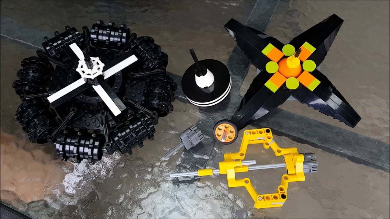 Technical LEGO Twirlomatic top spinners YouTube
