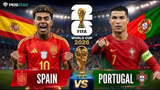 eFootball PES 21 Gameplay | Fifa World Cup 2026 Live Simulation screenshot 1