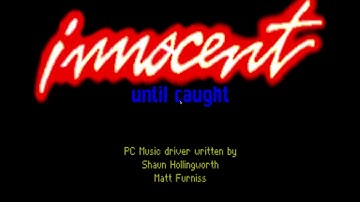 Innocent Until Caught Introduction Sequence (Roland SC-55 in MT-32 mode)