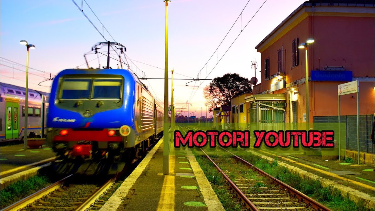 Ferrovia Roma-Pescara: la stazione di Guidonia Montecelio Sant'Angelo