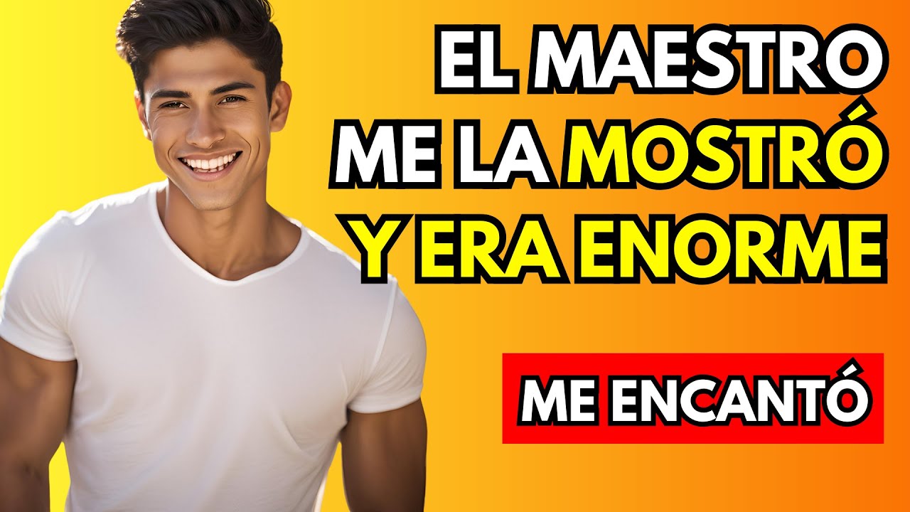 Mi Maestro Me Sorprendió Con ESTO Estando S0l0s en el Salón de Clases | Historia de AM0R G4Y