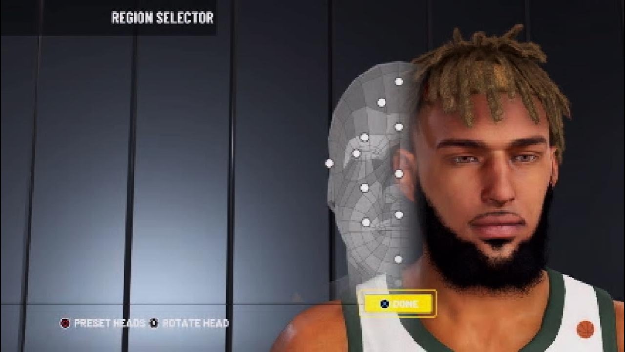 New Guard Face Creation On NBA2K22