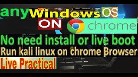 How to use kali linux in Chrome browser. Forensic investigation Os Autopsy in google chrome