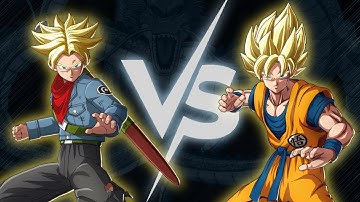 SS Future Trunks vs SS Goku (Mid) - Dragon Ball: Sparking! Zero