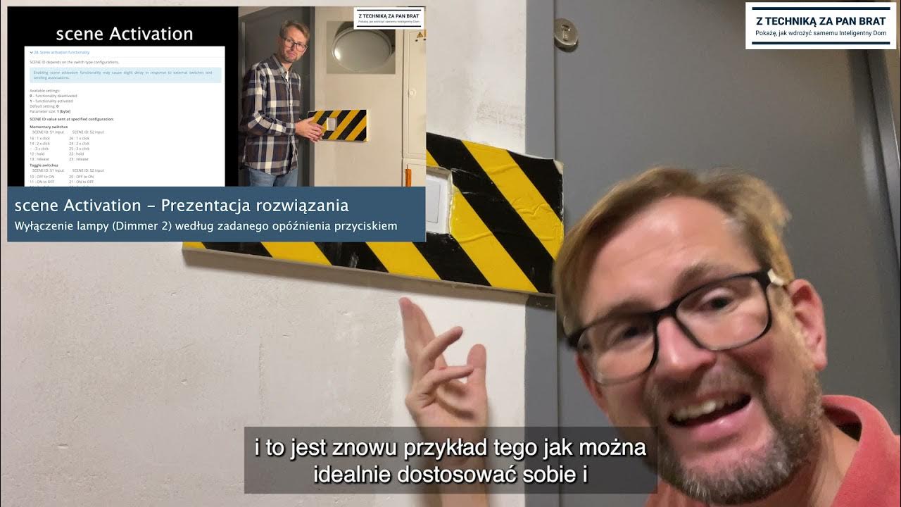 sceneActivation vs CentralSceneEvent FIBARO przyciski Dimmer