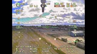 Ranger EX/Eagle Tree Vector 15mph Crosswind Landing