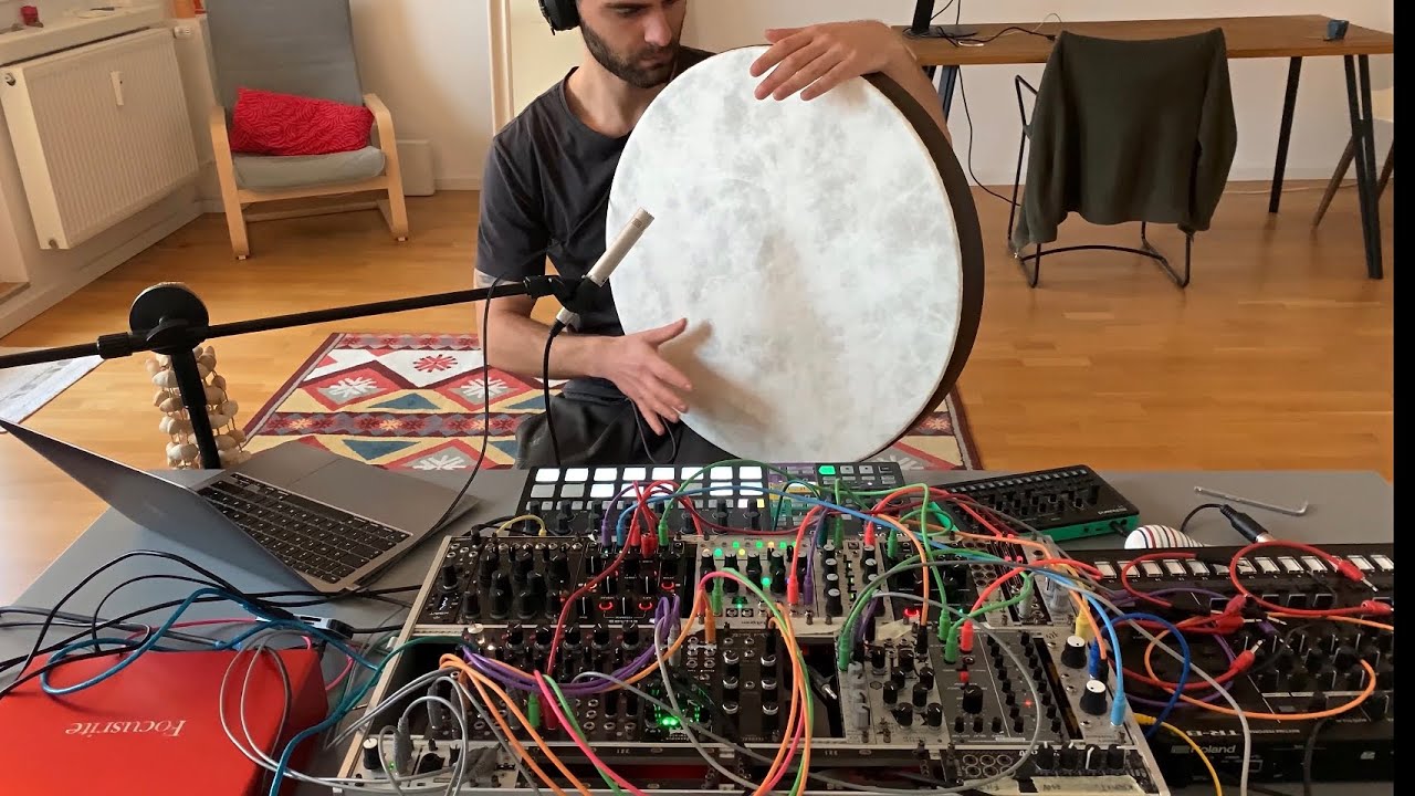Frame Drum & Modular Sequence (Live Jam)