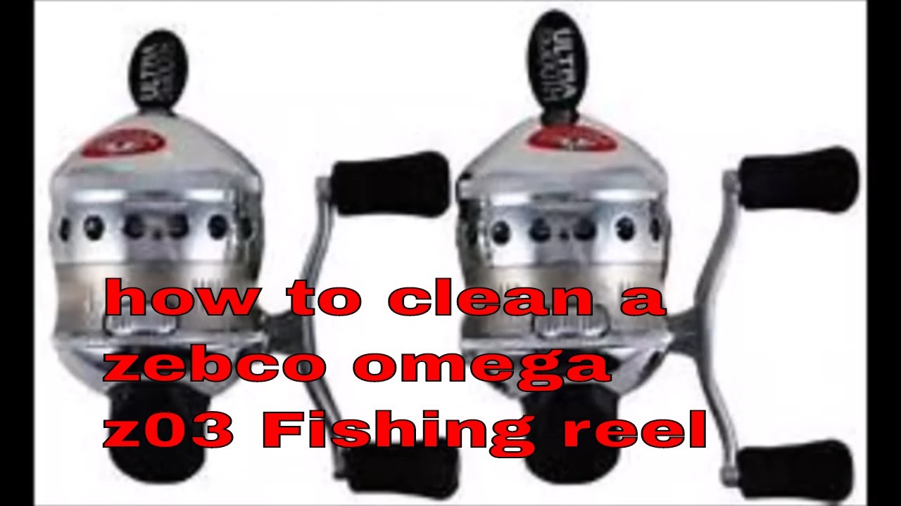 how to clean and service a zebco omega z03 spin-cast fishing reel