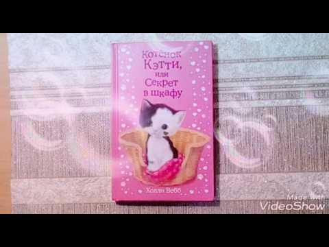 обзор на книгу "котёнок Кэтти или секрет В шкафу"