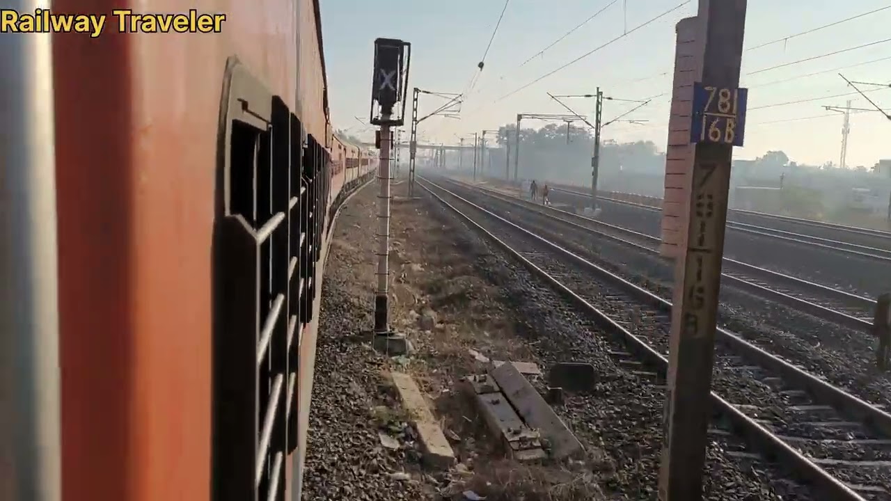 Indias 🇮🇳 most beautiful train journey in high speed train 