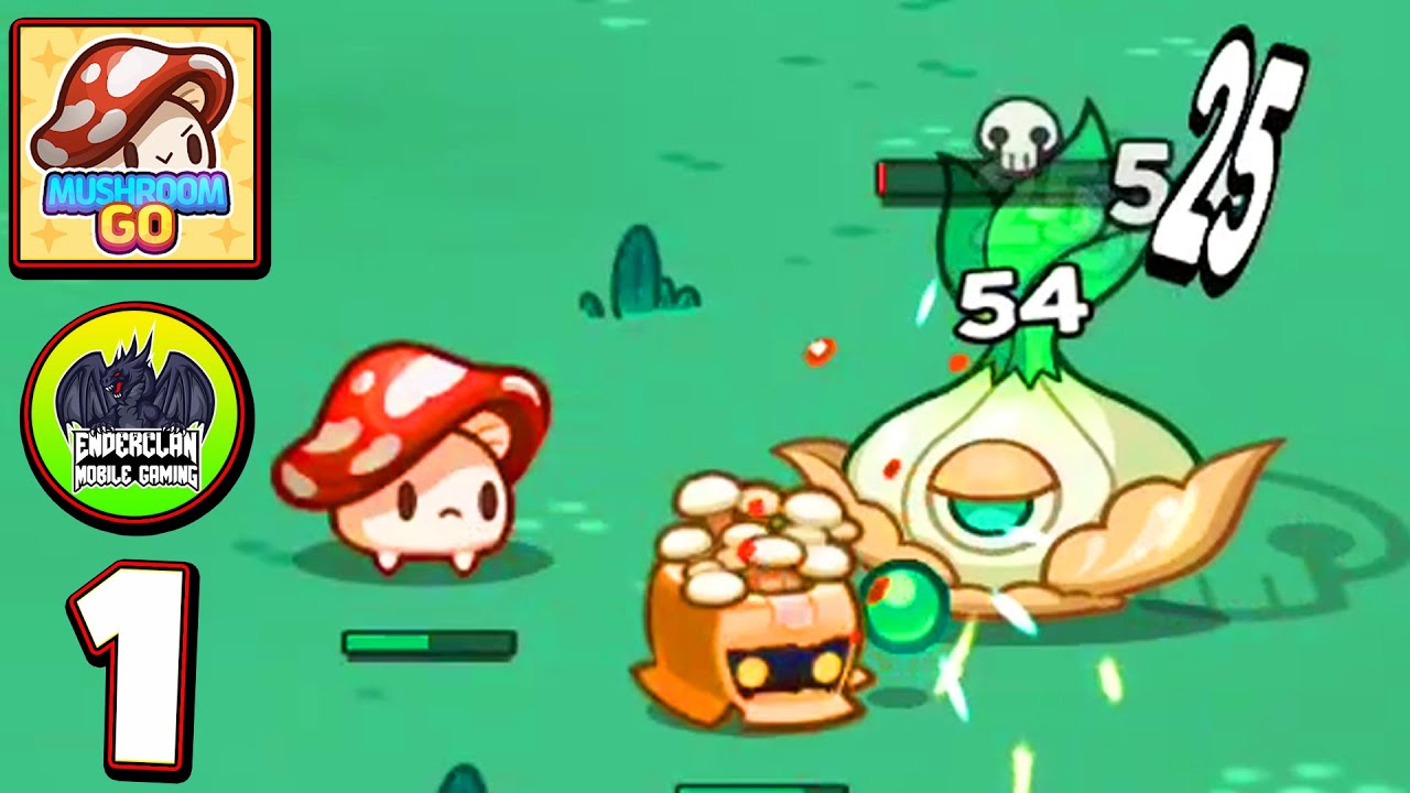 Mushroom Go Gameplay Full Game Walkthrough Tutorial (iOS & Android Mobile Game) All Levels Guide