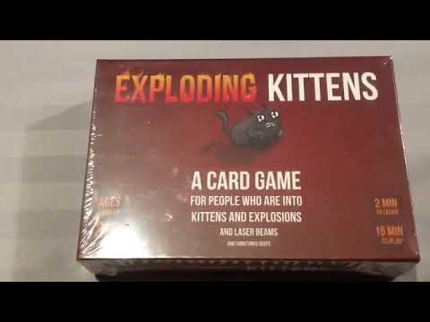 รีวิวการ์ดเกมแมวระเบิด EXPLODING KITTENS (ep1/2)