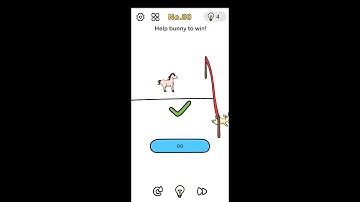 Brain Out Level 80 Help bunny to win #brainout