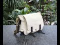 How to handmake a perfect canvas messenger bag, briefcase, laptop bag, shoulder bag, crossbody bag