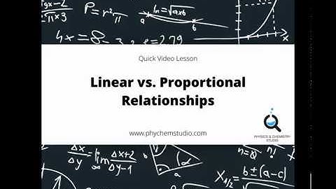 Linear vs Proportional Relationships