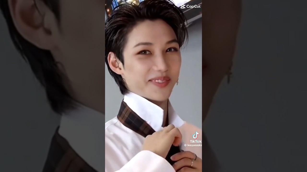 He was already getting ready😏