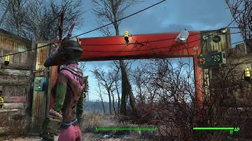 Fallout 4 - Close Power Door when Settlement is Attacked  with COMMENTARY