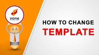How to Change Website Template and Theme color in Vidya School App ||  Vidya School App Support screenshot 5