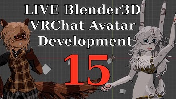 Live Blender/Unity avatar development (I