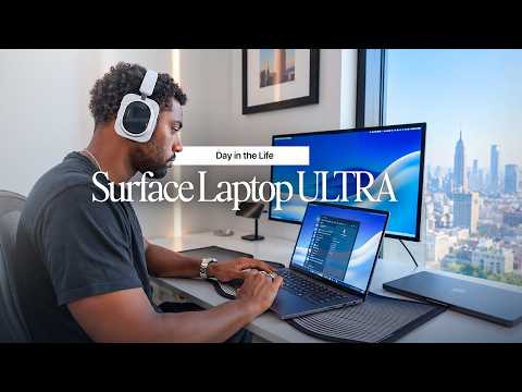 Ref:SLA8JMf3BeM I Tried NVIDIA's MacBook Pro Killer for a Day - Microsoft Surface Laptop Ultra