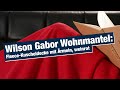 Wilson Gabor Wohnmantel: Fleece-Kuscheldecke mit Ärmeln, weinrot