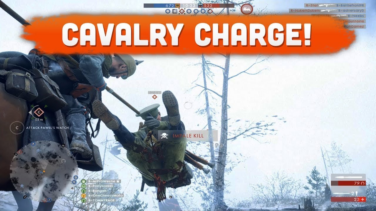 Battlefield 1 Cavalry Charge