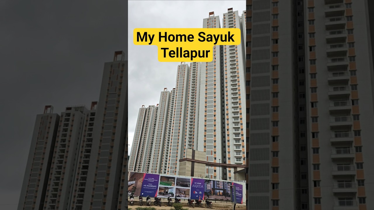 My Home Sayuk Tellapur | Ready to Move In Apartments||