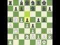 Kings Knight Opening 1 e4 e5 2 Nf3 Game 1 #chess #puzzle
