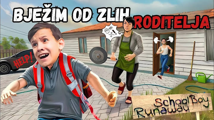 Bježim od zlih roditelja!