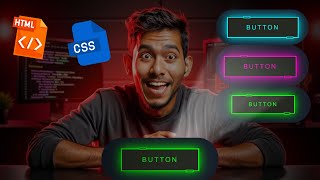 I created a CSS Animation | Neon Glowing Button Effect in HTML & CSS | AsmrCodes