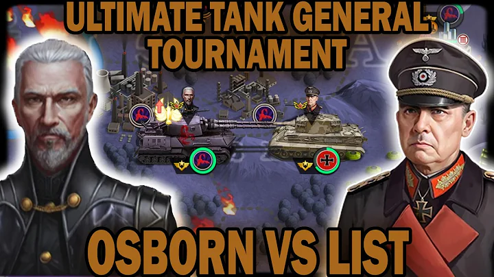 💥 OSBORN VS LIST BEST TANK GENERAL TOURNAMENT! World Conqueror 4 💥