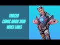 Overwatch - Tracer Comic Book Skin Voice Lines