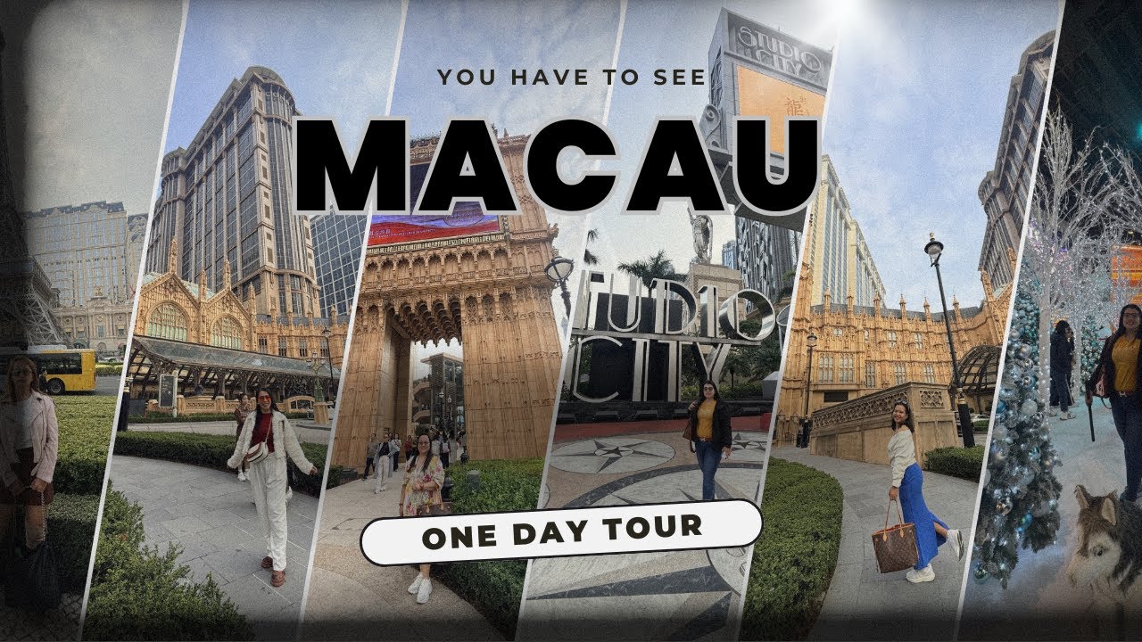 Macau one day tour with the Kaf gow 