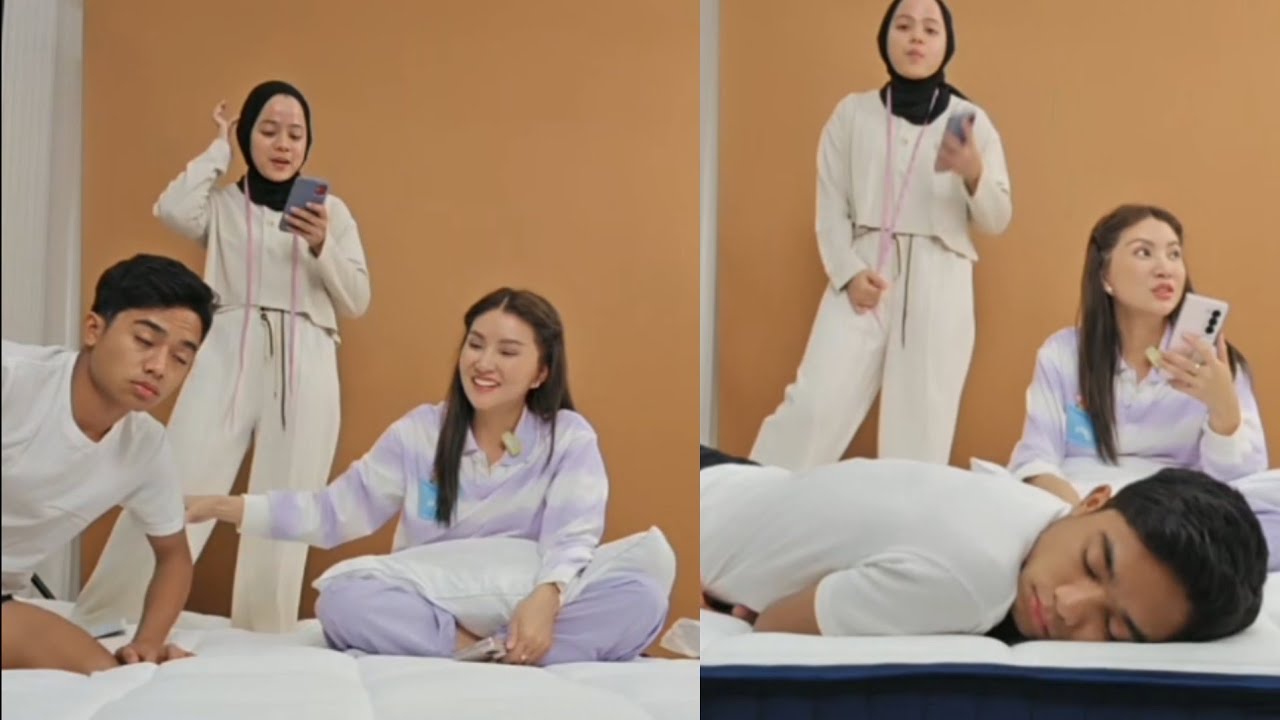 Detik detik onyo kebangun karena mimpi berantem saat live