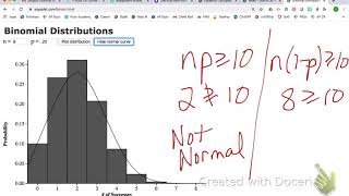 AP Stats: BinomCDF vs. BinomPDF