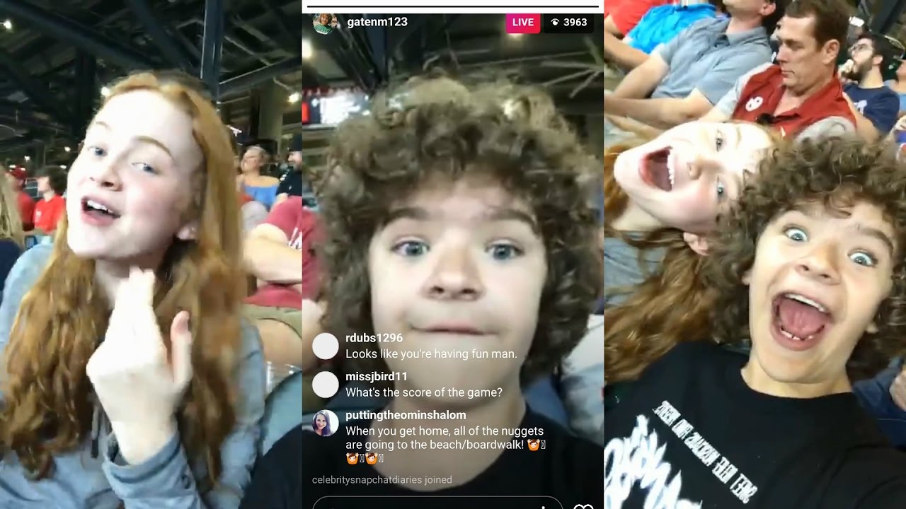 Gaten Matarazzo | Instagram Live Stream | 19 April 2017 w ...