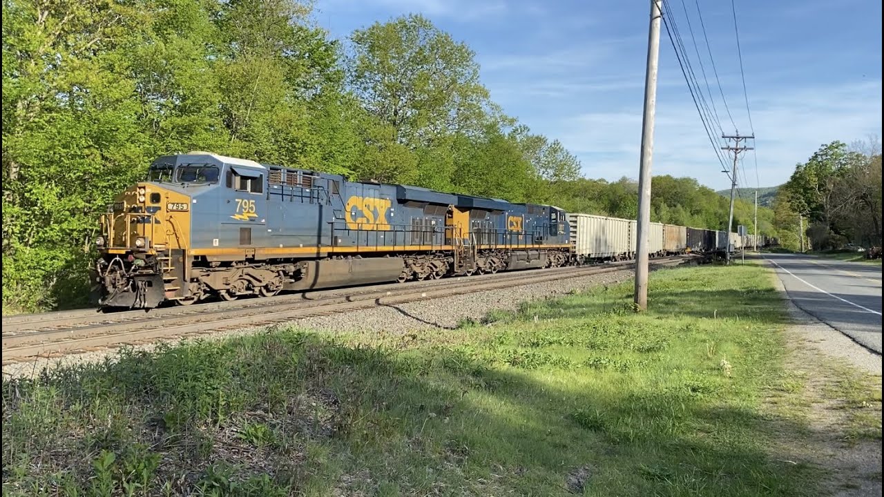 An afternoon of trains on the CSX Berkshire Sub (5/24/20)