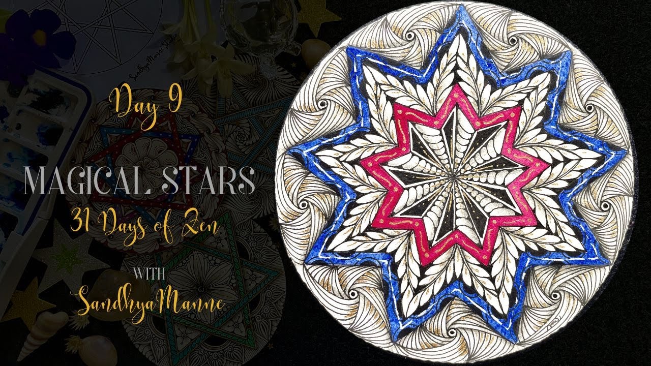 Tangle FUNCYCLE on Day 9 of MAGICAL STARS, 31 Days of Zen! YouTube