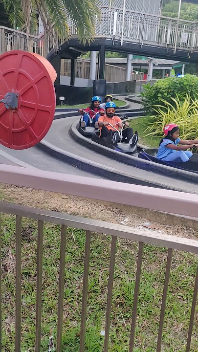 Luge Ride in Singapore🇸🇬 @SkylineLugeSingapore