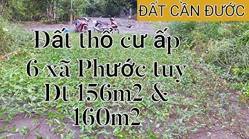 (đã bán)ĐẤT CẦN ĐƯỚC " đất thổ cư xã Phước tuy cần đước Long An.