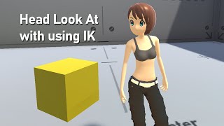 Unity C# : Head LookAt with using IK