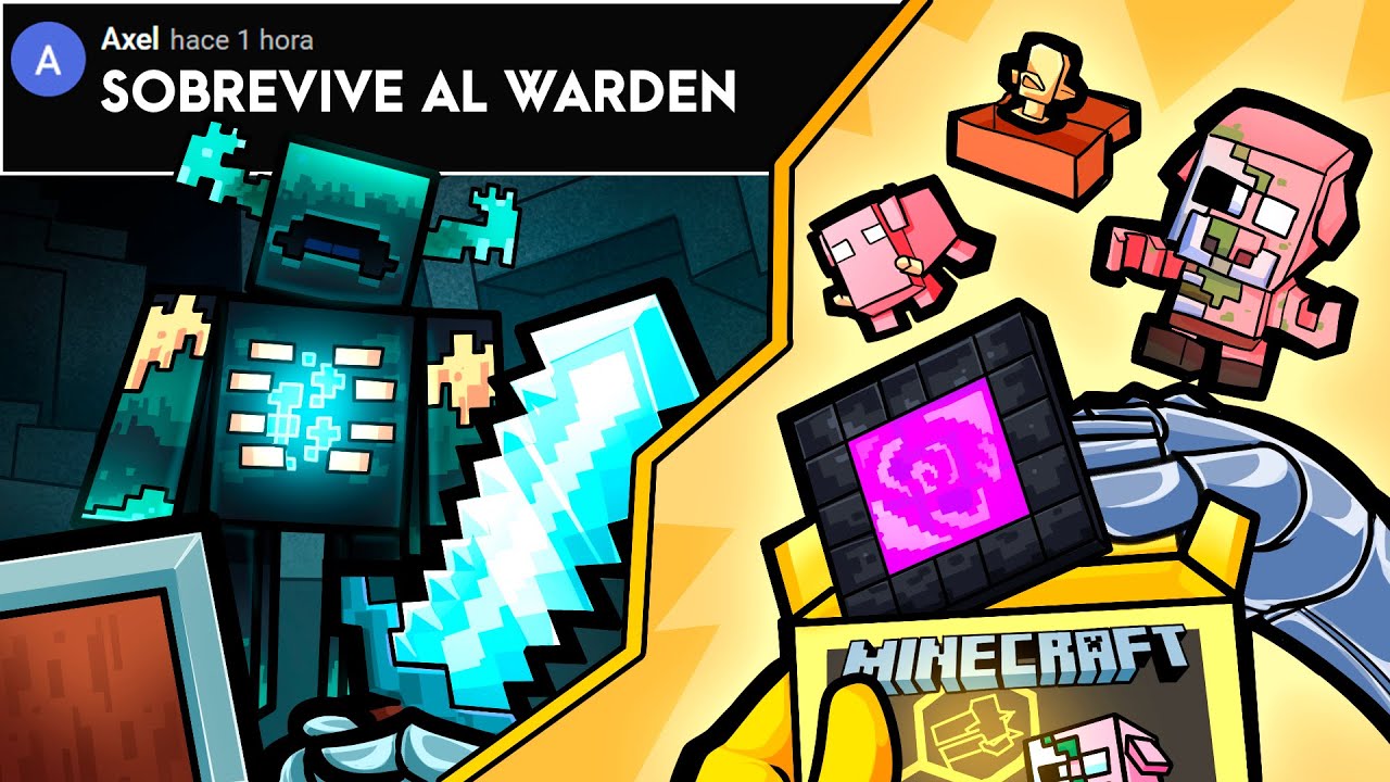 CADA VEZ que PIERDO un RETO, ABRO una CAJA MISTERIOSA de MINECRAFT