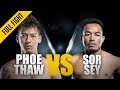 One full fight  phoe thaw vs sor sey  push kick ko  february 2018