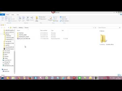 การสร้างโฟลเดอร์ใหม่ New Folder ด้วยการ Click เพียงครั้งเดียว