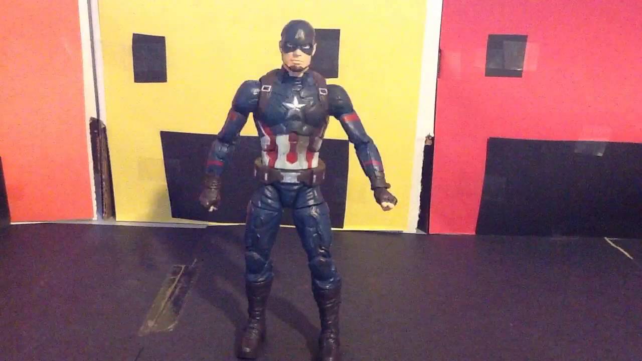 Marvel legends 3 pack Captain America articulation SM YouTube