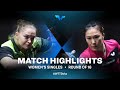 Margaryta Pesotska vs Shan Xiaona | WTT Contender Doha 2021 | Women's Singles | R16 Highlights