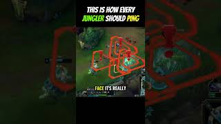 WHY YOU NEED TO LEARN HOW TO PING AS JUNGLE ⁉️ #leagueoflegends #jungle #challenger #coaching